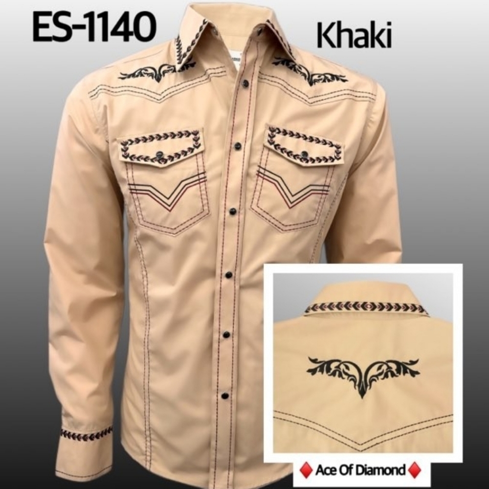 1140 khaki shirts,  cowboy